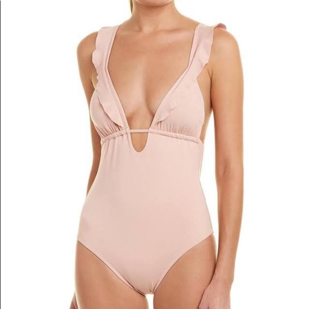 NWT  Eberjey X Revolve So Solid Grayson One Piece